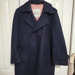London Fog Men's 38R Navy Maincoats Peacoat